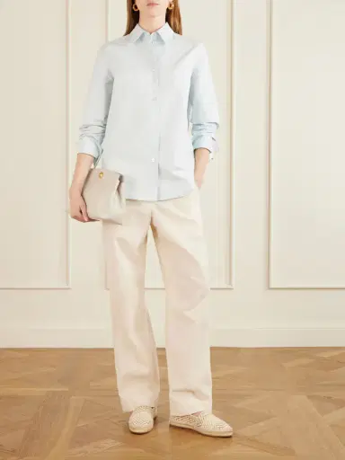 Manolo Blahnik Espadra Suede-trimmed Woven Raffia Espadrilles | Thumbnail 4 Manolo Blahnik Espadra Suede-trimmed Woven Raffia Espadrilles | Thumbnail 4