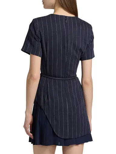 Simkhai Women's Blakely Striped Layered Minidress | Thumbnail 5 Simkhai Women's Blakely Striped Layered Minidress | Thumbnail 5