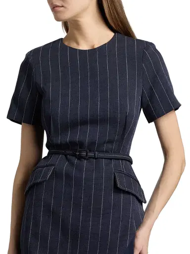 Simkhai Women's Blakely Striped Layered Minidress | Thumbnail 6 Simkhai Women's Blakely Striped Layered Minidress | Thumbnail 6