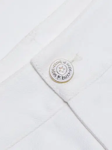 Cinq à Sept Women's Stevie High-Rise Crop Jeans - White | Thumbnail 7 Cinq à Sept Women's Stevie High-Rise Crop Jeans - White | Thumbnail 7