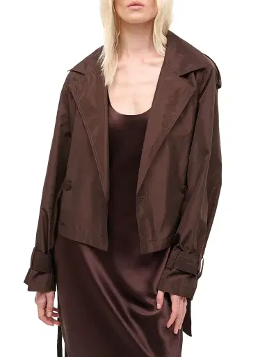 Staud Women's Vale Belted Jacket | Thumbnail 3 Staud Women's Vale Belted Jacket | Thumbnail 3