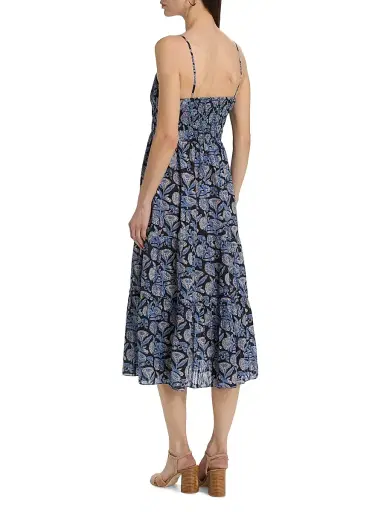 Ulla Johnson Women's Aydin Floral Cotton-Blend Midi-Dress | Thumbnail 5 Ulla Johnson Women's Aydin Floral Cotton-Blend Midi-Dress | Thumbnail 5