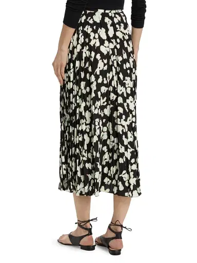 Proenza Schouler White Label Women's Runa Twill A-Line Midi-Skirt | Thumbnail 5 Proenza Schouler White Label Women's Runa Twill A-Line Midi-Skirt | Thumbnail 5