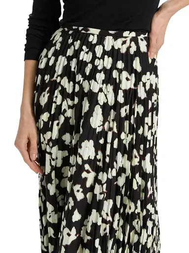 Proenza Schouler White Label Women's Runa Twill A-Line Midi-Skirt | Thumbnail 6 Proenza Schouler White Label Women's Runa Twill A-Line Midi-Skirt | Thumbnail 6
