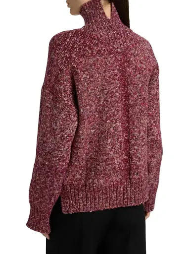 Proenza Schouler White Label Women's Sol Melange Sweater | Thumbnail 5 Proenza Schouler White Label Women's Sol Melange Sweater | Thumbnail 5