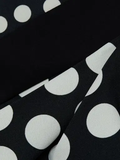 Chiara Boni La Petite Robe Women's Gudrum Polka Dot Sleeveless Midi-Dress - Bette Small Black | Thumbnail 7 Chiara Boni La Petite Robe Women's Gudrum Polka Dot Sleeveless Midi-Dress - Bette Small Black | Thumbnail 7