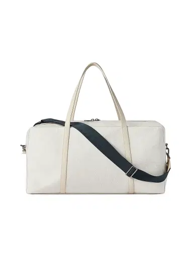 Brunello Cucinelli Women's Cotton and Linen Canvas Bag with Logo - Beige | Thumbnail 3 Brunello Cucinelli Women's Cotton and Linen Canvas Bag with Logo - Beige | Thumbnail 3
