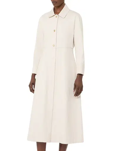 Max Mara Women's Cotton Bull Denim Shirt Dress - Sand - Size 14 | Thumbnail 3 Max Mara Women's Cotton Bull Denim Shirt Dress - Sand - Size 14 | Thumbnail 3