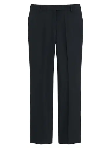 Max Mara Women's Stretch Cotton and Viscose Trousers - Ultramarine - Size 16 | Thumbnail 1 Max Mara Women's Stretch Cotton and Viscose Trousers - Ultramarine - Size 16 | Thumbnail 1