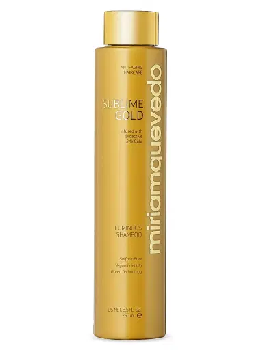 miriam quevedo Women's Sublime Gold Luminous Shampoo | Thumbnail 1 miriam quevedo Women's Sublime Gold Luminous Shampoo | Thumbnail 1