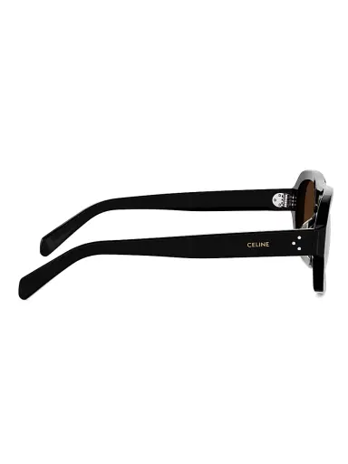 CELINE Women's 53MM Pilot Sunglasses - Black Brown | Thumbnail 7 CELINE Women's 53MM Pilot Sunglasses - Black Brown | Thumbnail 7