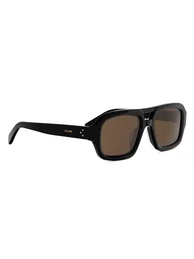 CELINE Women's 53MM Pilot Sunglasses - Black Brown | Thumbnail 8 CELINE Women's 53MM Pilot Sunglasses - Black Brown | Thumbnail 8