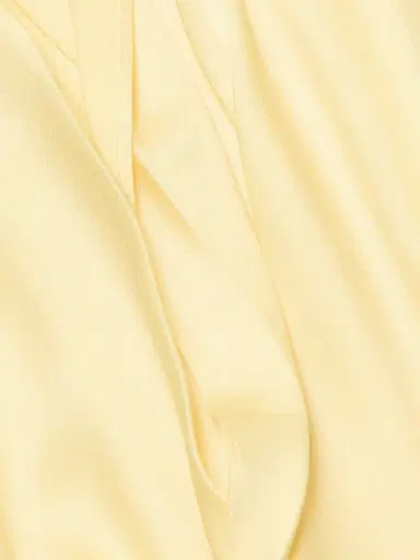 SIMKHAI Women's Samira Satin Cape Top - Buttercream | Thumbnail 7 SIMKHAI Women's Samira Satin Cape Top - Buttercream | Thumbnail 7