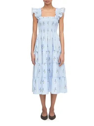 Hill House Home Women's The Ellie Nap Dress - Bluebell Waltz | Thumbnail 3 Hill House Home Women's The Ellie Nap Dress - Bluebell Waltz | Thumbnail 3