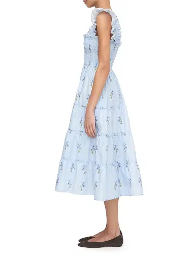 Hill House Home Women's The Ellie Nap Dress - Bluebell Waltz | Thumbnail 4 Hill House Home Women's The Ellie Nap Dress - Bluebell Waltz | Thumbnail 4