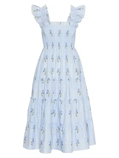 Hill House Home Women's The Ellie Nap Dress - Bluebell Waltz | Thumbnail 1 Hill House Home Women's The Ellie Nap Dress - Bluebell Waltz | Thumbnail 1
