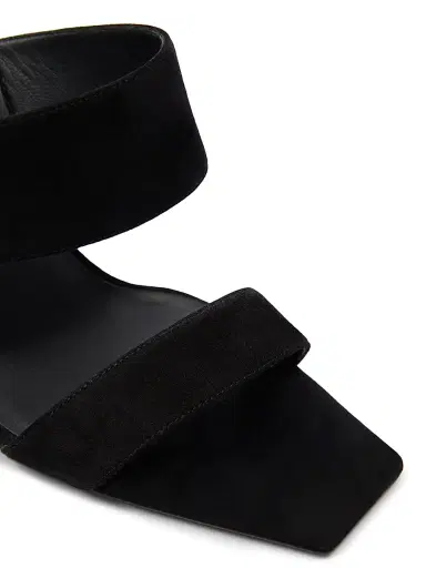 Alaïa Women's 110MM Suede Wedge Mules - Noir | Thumbnail 5 Alaïa Women's 110MM Suede Wedge Mules - Noir | Thumbnail 5