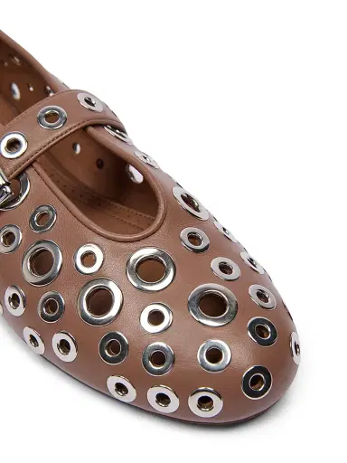 Alaïa Women's Grommet Ballet Flats | Thumbnail 5 Alaïa Women's Grommet Ballet Flats | Thumbnail 5