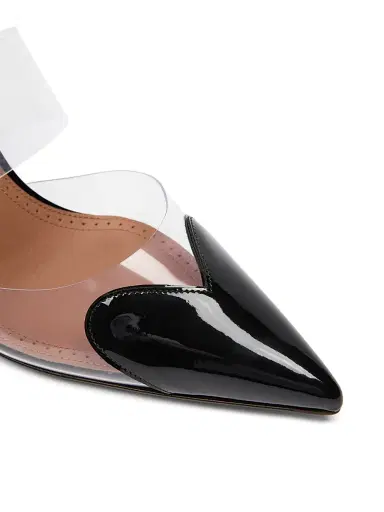 Alaïa Women's 90MM Heart-Toe Wedge Mules - Noir | Thumbnail 5 Alaïa Women's 90MM Heart-Toe Wedge Mules - Noir | Thumbnail 5