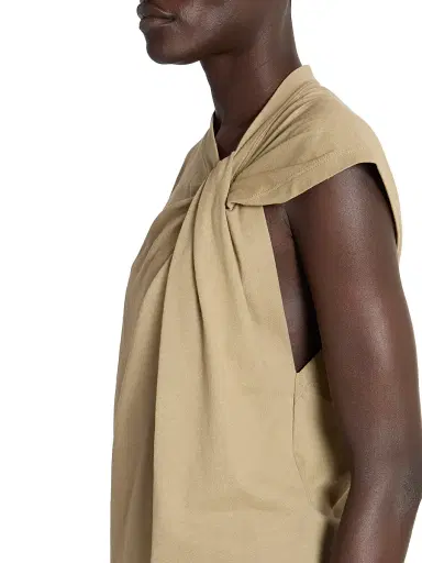 Isabel Marant Women's Nayda Cotton Twist Top - Light Bronze - Size Large | Thumbnail 6 Isabel Marant Women's Nayda Cotton Twist Top - Light Bronze - Size Large | Thumbnail 6