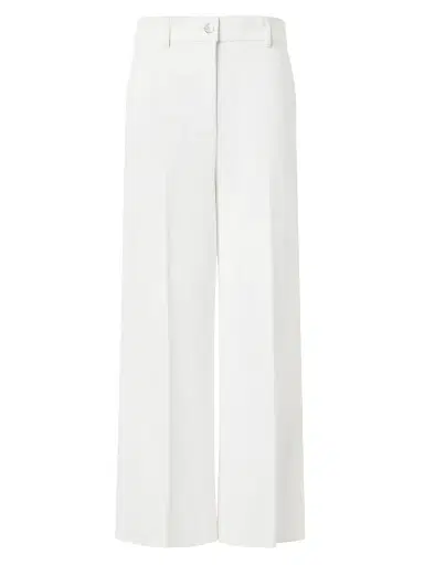 Akris punto Women's Chiara Stretch-Denim High-Rise Wide-Leg Pants | Thumbnail 1 Akris punto Women's Chiara Stretch-Denim High-Rise Wide-Leg Pants | Thumbnail 1