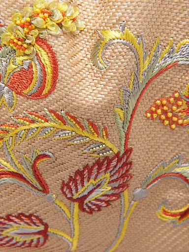 Etro Women's Kalispera Embroidered Fringe Pouch - Camel | Thumbnail 6 Etro Women's Kalispera Embroidered Fringe Pouch - Camel | Thumbnail 6