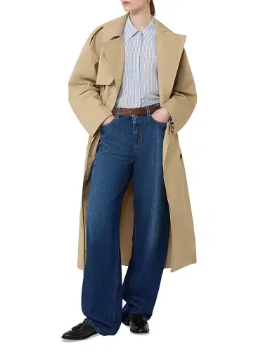 Max Mara Women's Denim Baggy Jeans | Thumbnail 2 Max Mara Women's Denim Baggy Jeans | Thumbnail 2