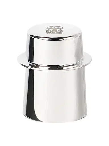 Brunello Cucinelli Silver Plated Steel Champagne Stopper - Grey | Thumbnail 1 Brunello Cucinelli Silver Plated Steel Champagne Stopper - Grey | Thumbnail 1