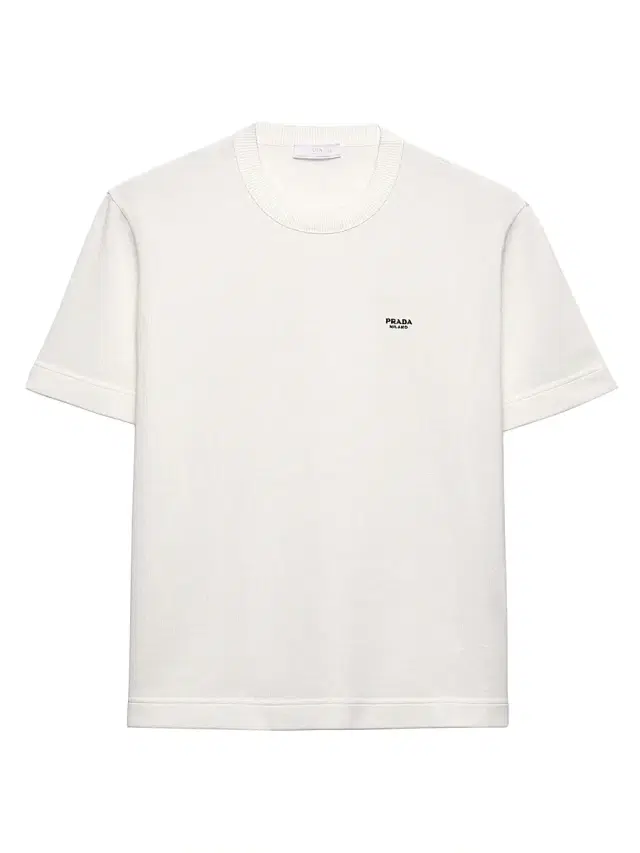 Men's Cotton Crewneck Sweater - White Men's Cotton Crewneck Sweater - White