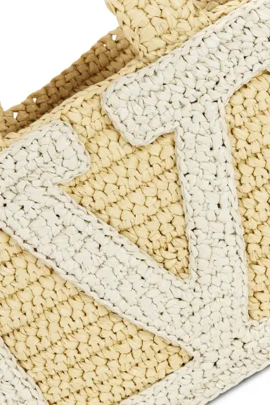 Valentino Garavani Crochet Raffia Viva Superstar Small Tote Bag | Thumbnail 7 Valentino Garavani Crochet Raffia Viva Superstar Small Tote Bag | Thumbnail 7