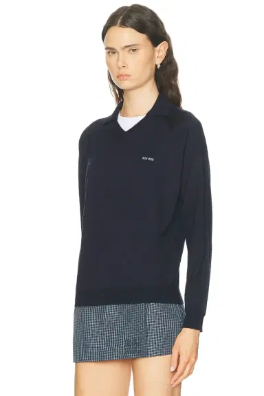 Miu Miu Wool F.14 Sweater | Thumbnail 2 Miu Miu Wool F.14 Sweater | Thumbnail 2