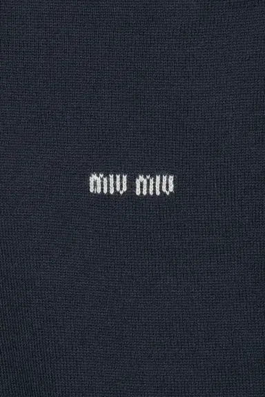 Miu Miu Wool F.14 Sweater | Thumbnail 5 Miu Miu Wool F.14 Sweater | Thumbnail 5