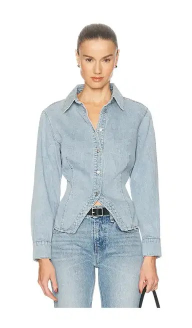 Hudson Jeans Button Up Long Sleeve Shirt | Thumbnail 1 Hudson Jeans Button Up Long Sleeve Shirt | Thumbnail 1