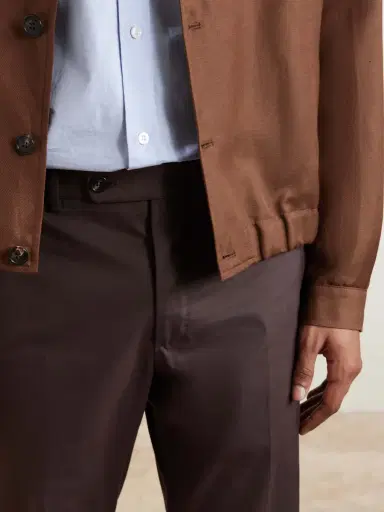 Slowear Tapered Stretch-Cotton Trousers - Men | Thumbnail 5 Slowear Tapered Stretch-Cotton Trousers - Men | Thumbnail 5