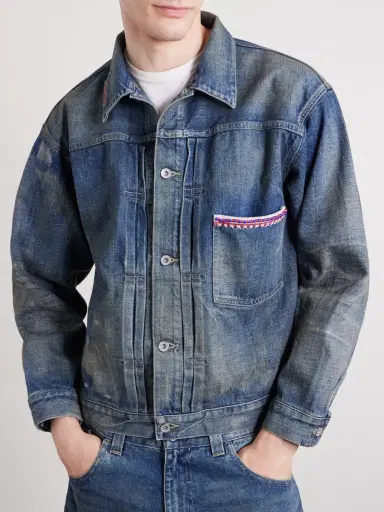 Neighborhood Savage Type-1 Denim Jacket - Men | Thumbnail 3 Neighborhood Savage Type-1 Denim Jacket - Men | Thumbnail 3