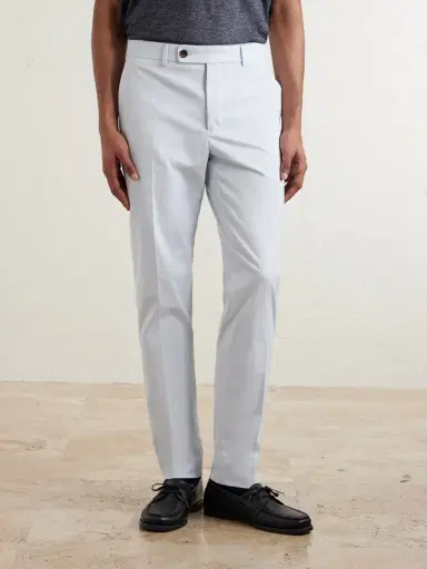 Slowear Tapered Stretch-Cotton Trousers - Men | Thumbnail 3 Slowear Tapered Stretch-Cotton Trousers - Men | Thumbnail 3