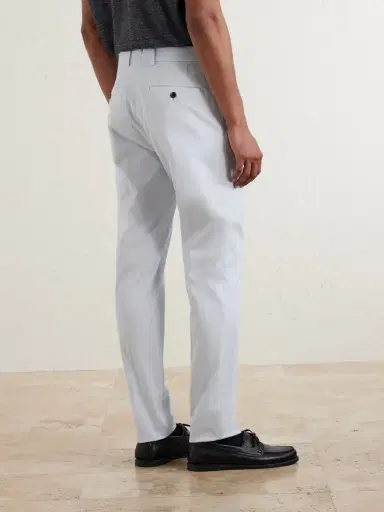 Slowear Tapered Stretch-Cotton Trousers - Men | Thumbnail 4 Slowear Tapered Stretch-Cotton Trousers - Men | Thumbnail 4