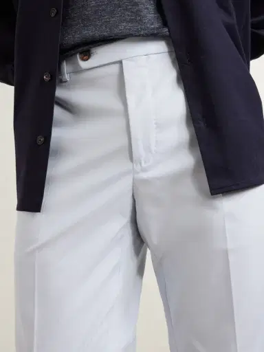 Slowear Tapered Stretch-Cotton Trousers - Men | Thumbnail 5 Slowear Tapered Stretch-Cotton Trousers - Men | Thumbnail 5