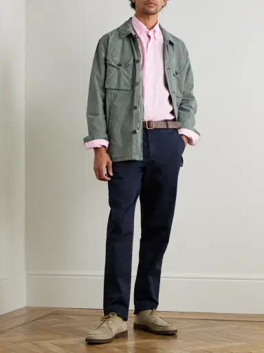 Polo Ralph Lauren Button-Down Collar Logo-Embroidered Linen Shirt - Men | Thumbnail 2 Polo Ralph Lauren Button-Down Collar Logo-Embroidered Linen Shirt - Men | Thumbnail 2
