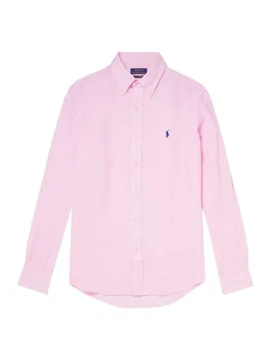 Polo Ralph Lauren Button-Down Collar Logo-Embroidered Linen Shirt - Men | Thumbnail 1 Polo Ralph Lauren Button-Down Collar Logo-Embroidered Linen Shirt - Men | Thumbnail 1