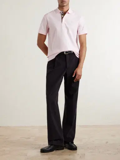 Burberry Eddie Ekd Cotton Polo Shirt - Men | Thumbnail 2 Burberry Eddie Ekd Cotton Polo Shirt - Men | Thumbnail 2