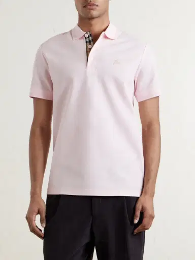 Burberry Eddie Ekd Cotton Polo Shirt - Men | Thumbnail 3 Burberry Eddie Ekd Cotton Polo Shirt - Men | Thumbnail 3