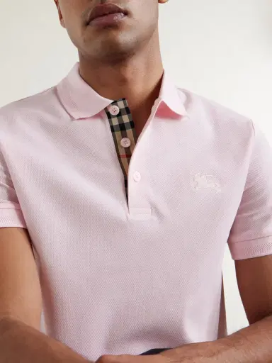 Burberry Eddie Ekd Cotton Polo Shirt - Men | Thumbnail 5 Burberry Eddie Ekd Cotton Polo Shirt - Men | Thumbnail 5