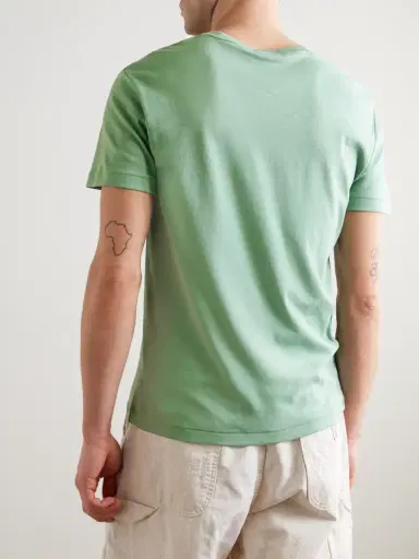 Polo Ralph Lauren Logo-Embroidered Cotton-Jersey T-Shirt - Men | Thumbnail 3 Polo Ralph Lauren Logo-Embroidered Cotton-Jersey T-Shirt - Men | Thumbnail 3