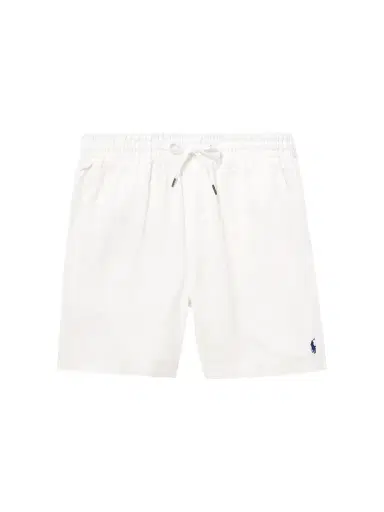 Polo Ralph Lauren Prepster Straight-Leg Logo-Embroidered Linen Drawstring Shorts - Men | Thumbnail 1 Polo Ralph Lauren Prepster Straight-Leg Logo-Embroidered Linen Drawstring Shorts - Men | Thumbnail 1