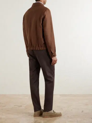 Slowear Wool and Linen-Blend Bomber - Men | Thumbnail 4 Slowear Wool and Linen-Blend Bomber - Men | Thumbnail 4
