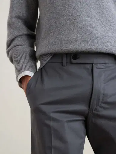 Slowear Tapered Stretch-Cotton Trousers - Men | Thumbnail 5 Slowear Tapered Stretch-Cotton Trousers - Men | Thumbnail 5