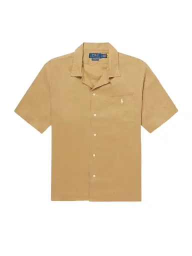 Polo Ralph Lauren Clady Logo-Embroidered Linen Shirt - Men | Thumbnail 1 Polo Ralph Lauren Clady Logo-Embroidered Linen Shirt - Men | Thumbnail 1