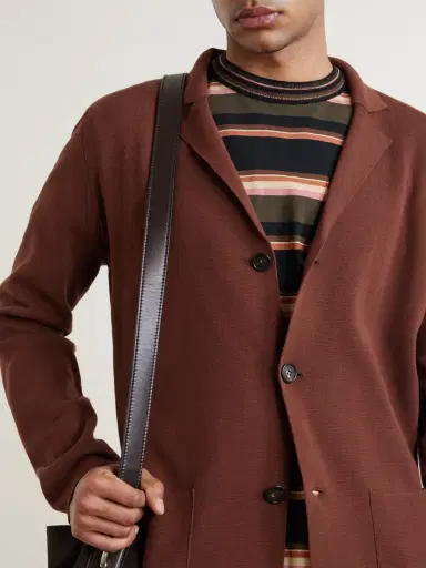 Slowear Cotton-Crepe Blazer - Men | Thumbnail 4 Slowear Cotton-Crepe Blazer - Men | Thumbnail 4