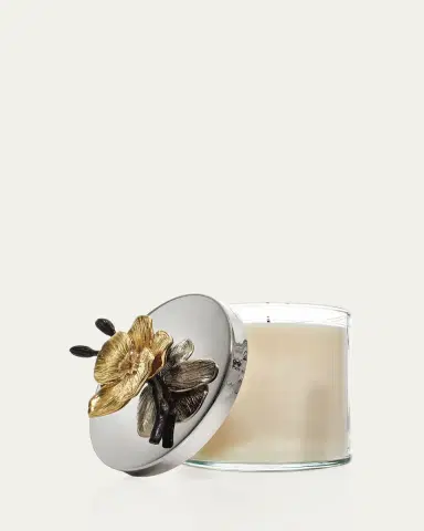 Michael Aram 13. 5 oz. Gold Orchid Candle | Thumbnail 3 Michael Aram 13. 5 oz. Gold Orchid Candle | Thumbnail 3